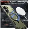 Phonesta MagLock Armor Back Cover hoesje met ring en MagSafe voor Xiaomi Poco X7 Pro - Groen 3