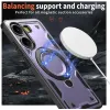 Phonesta MagLock Armor Back Cover hoesje met ring en MagSafe voor Xiaomi Poco X7 Pro - Paars 3