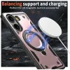 Phonesta MagLock Armor Back Cover hoesje met ring en MagSafe voor Xiaomi Poco X7 Pro - Roségoud 3