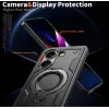 Phonesta MagLock Armor Back Cover hoesje met ring en MagSafe voor Xiaomi Poco X7 Pro - Zwart 6