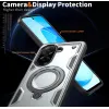 Phonesta MagLock Armor Back Cover hoesje met ring en MagSafe voor Xiaomi Redmi A5 171.7mm - Grijs 6