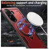 Phonesta MagLock Armor Back Cover hoesje met ring en MagSafe voor Xiaomi Redmi A5 171.7mm - Rood 3