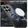 Phonesta MagLock Armor Back Cover hoesje met ring en MagSafe voor Xiaomi 15T Pro - Zwart 2