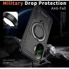 Phonesta MagLock Armor Back Cover hoesje met ring en MagSafe voor Xiaomi Poco F7 - Zwart 3