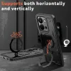 Phonesta MagLock Armor Back Cover hoesje met ring en MagSafe voor Xiaomi Redmi 15C / Xiaomi Poco C85 - Zwart 1