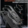 Phonesta MagLock Armor Back Cover hoesje met ring en MagSafe voor Xiaomi Redmi 15C / Xiaomi Poco C85 - Zwart 5
