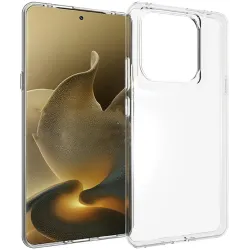 Phonesta Pure Clear Silicone Back Cover hoesje voor Motorola Signature - Transparant