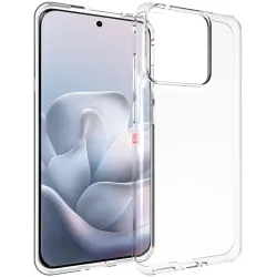 Phonesta Pure Clear Silicone Back Cover hoesje voor Motorola Edge 70 Fusion - Transparant