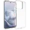 Phonesta Pure Clear Silicone Back Cover hoesje voor Motorola Edge 70 Fusion - Transparant
