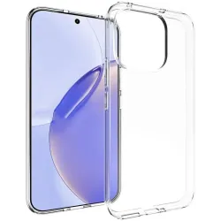 Phonesta Pure Clear Silicone Back Cover hoesje voor Realme 16 Pro - Transparant