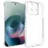 Phonesta Pure Shockproof Silicone Back Cover hoesje voor Motorola Moto G67/G77 - Transparant