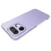 Phonesta Pure Shockproof Silicone Back Cover hoesje voor Realme 16 Pro - Transparant 2