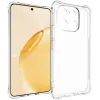 Phonesta Pure Shockproof Silicone Back Cover hoesje voor Realme 16 Pro Plus - Transparant