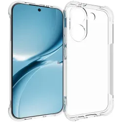 Phonesta Pure Shockproof Silicone Back Cover hoesje voor Xiaomi Poco X8 Pro - Transparant