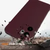 Phonesta Royale Liquid Silicone Back Cover hoesje met MagSafe voor OnePlus 15R - Donkerrood 2