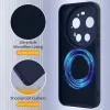 Phonesta Royale Liquid Silicone Back Cover hoesje met MagSafe voor Xiaomi 17 Ultra - Donkerblauw 7