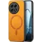 Phonesta Retro Vegan Leather MagSafe Back Cover hoesje voor OnePlus 13 - Oranje
