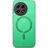 Phonesta Retro Vegan Leather MagSafe Back Cover hoesje voor OnePlus 13R - Groen 2