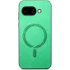 Phonesta Retro Vegan Leather MagSafe Back Cover hoesje voor Google Pixel 9a - Groen 2