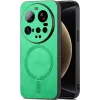 Phonesta Retro Vegan Leather MagSafe Back Cover hoesje voor Xiaomi 15 Ultra - Groen