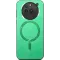 Phonesta Retro Vegan Leather MagSafe Back Cover hoesje voor Nothing Phone (3a) Pro - Groen