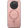 Phonesta Retro Vegan Leather MagSafe Back Cover hoesje voor Nothing Phone (3a) Pro - Roze