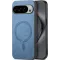 Phonesta Retro Vegan Leather MagSafe Back Cover hoesje voor Google Pixel 10 Pro XL - Blauw