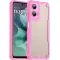 Phonesta Shockproof Armor Back Cover hoesje voor Motorola Moto G35 - Roze