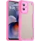 Phonesta Shockproof Armor Back Cover hoesje voor Motorola Moto G55 - Roze