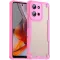 Phonesta Shockproof Armor Back Cover hoesje voor Motorola Moto G75 - Roze