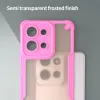 Phonesta Shockproof Armor Back Cover hoesje voor Motorola Moto G75 - Roze 5