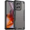 Phonesta Shockproof Armor Back Cover hoesje voor Motorola Moto G75 - Zwart