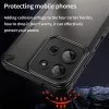 Phonesta Shockproof Armor Back Cover hoesje voor Motorola Moto G75 - Zwart 4
