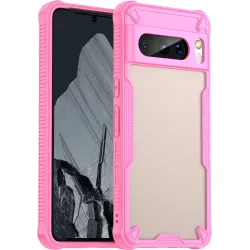 Phonesta Shockproof Armor Back Cover hoesje voor Google Pixel 8 Pro - Roze
