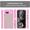 Phonesta Shockproof Armor Back Cover hoesje voor Google Pixel 8a - Roze 2