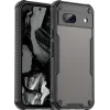 Phonesta Shockproof Armor Back Cover hoesje voor Google Pixel 8a - Zwart