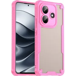 Phonesta Shockproof Armor Back Cover hoesje voor Xiaomi Redmi Note 14 - Roze