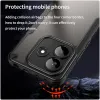 Phonesta Shockproof Armor Back Cover hoesje voor Xiaomi Redmi Note 14 - Zwart 4