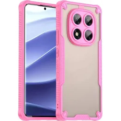 Phonesta Shockproof Armor Back Cover hoesje voor Xiaomi Redmi Note 14 Pro 5G / Xiaomi Poco X7 - Roze
