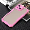 Phonesta Shockproof Armor Back Cover hoesje voor Apple iPhone 15 - Roze 7