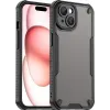 Phonesta Shockproof Armor Back Cover hoesje voor Apple iPhone 15 Plus - Zwart