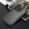 Phonesta Shockproof Armor Back Cover hoesje voor Apple iPhone 15 Pro - Zwart 7