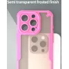 Phonesta Shockproof Armor Back Cover hoesje voor Apple iPhone 15 Pro Max - Roze 5
