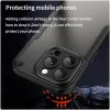 Phonesta Shockproof Armor Back Cover hoesje voor Apple iPhone 15 Pro Max - Zwart 4