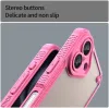 Phonesta Shockproof Armor Back Cover hoesje voor Apple iPhone 16 - Roze 6