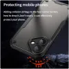 Phonesta Shockproof Armor Back Cover hoesje voor Apple iPhone 16 - Zwart 4