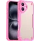 Phonesta Shockproof Armor Back Cover hoesje voor Apple iPhone 16 Plus - Roze