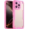 Phonesta Shockproof Armor Back Cover hoesje voor Apple iPhone 16 Pro - Roze