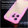 Phonesta Shockproof Armor Back Cover hoesje voor Apple iPhone 16 Pro - Roze 4