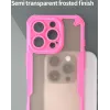 Phonesta Shockproof Armor Back Cover hoesje voor Apple iPhone 16 Pro - Roze 5